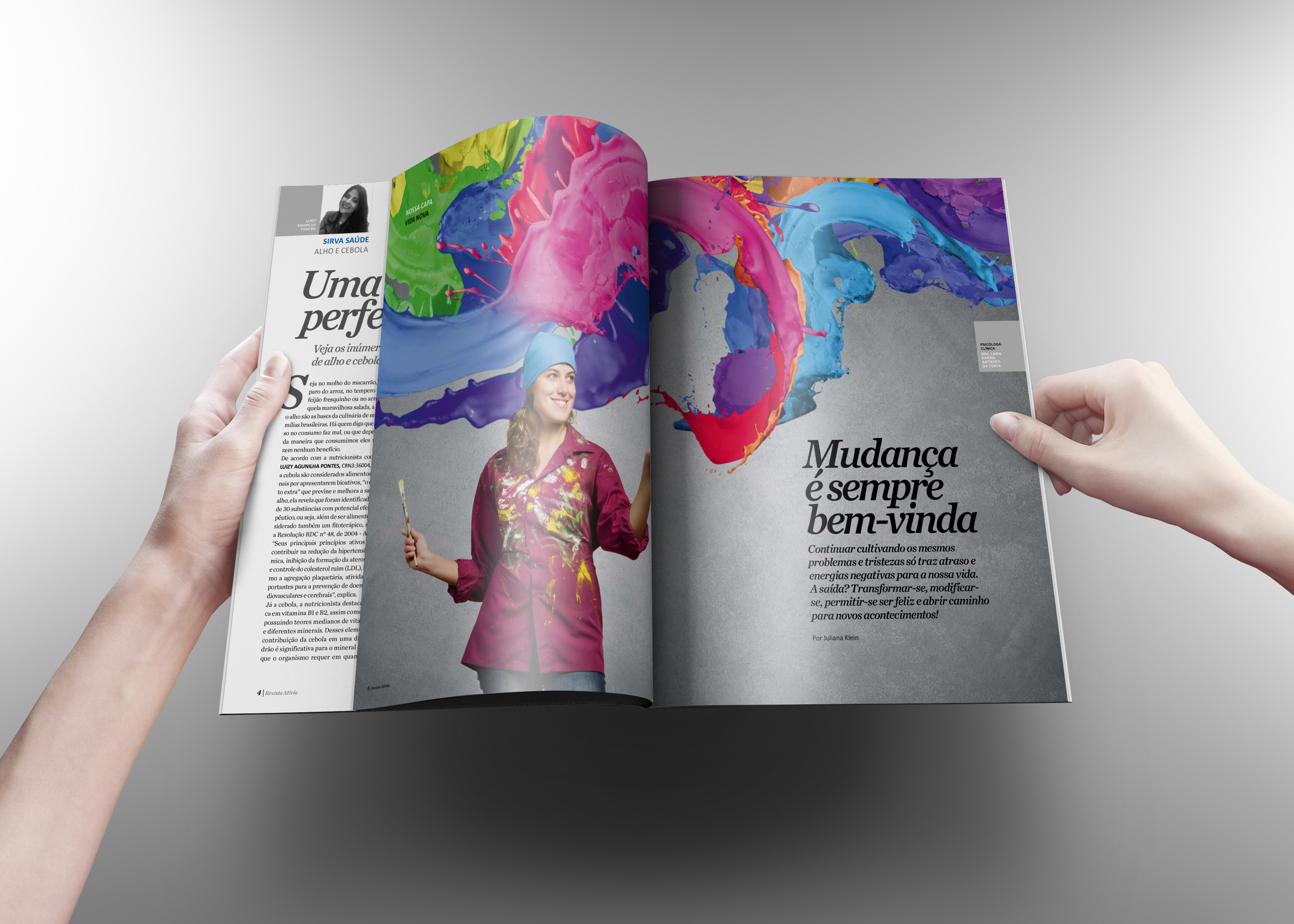Projeto editorial Revista Ativia